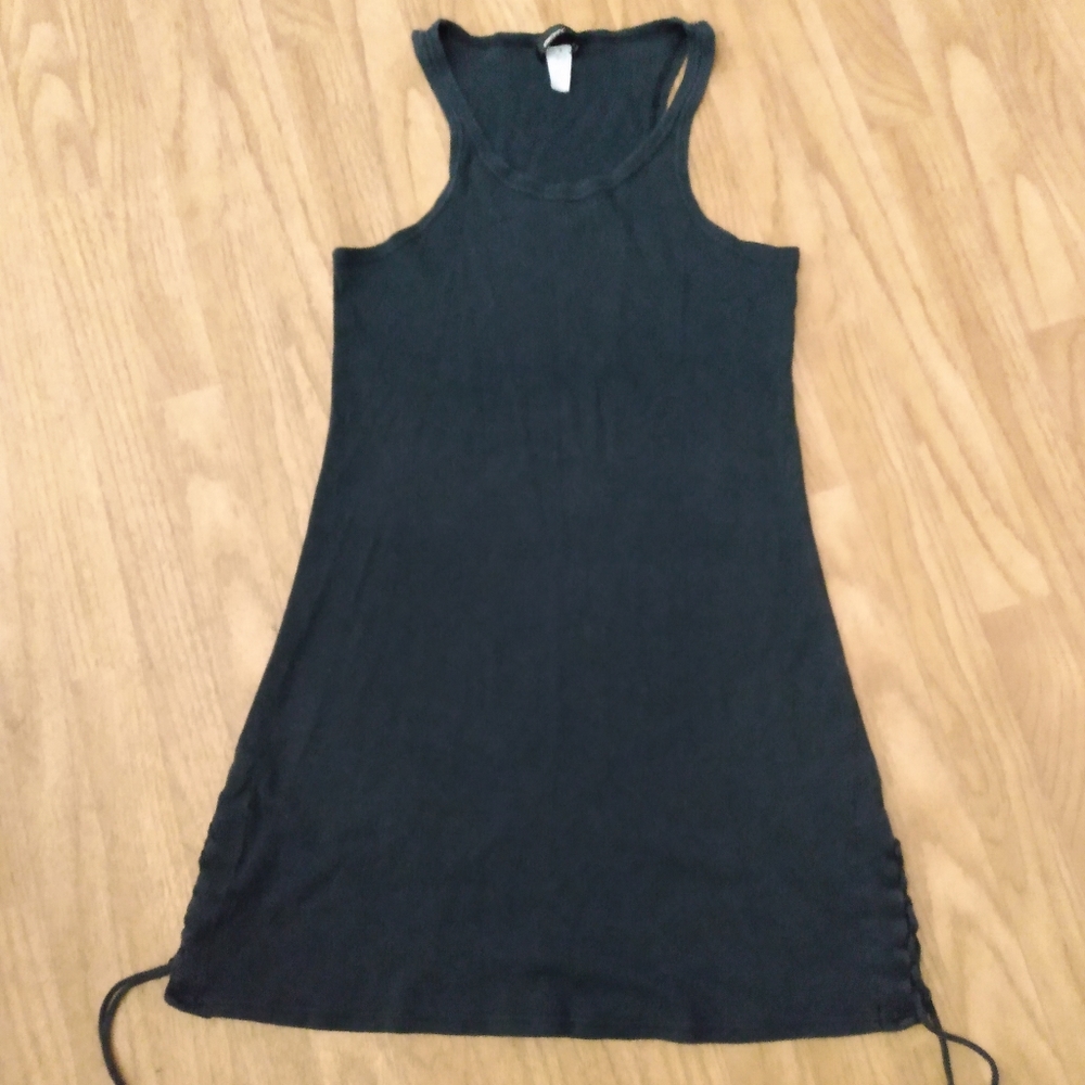 DKNY Swim Navy Blue Dress